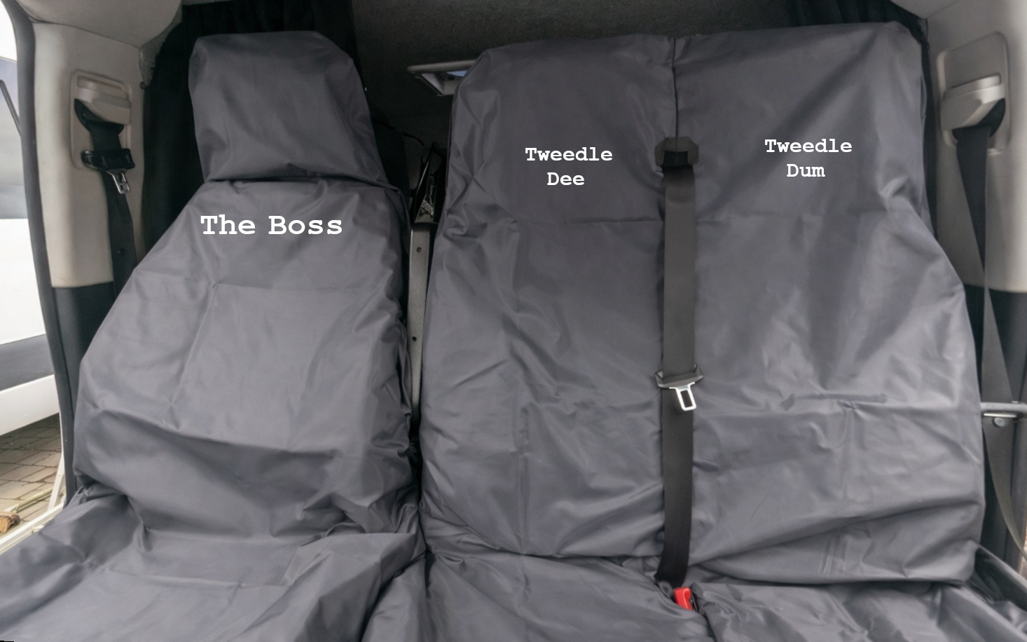 Personalised Work Van Set